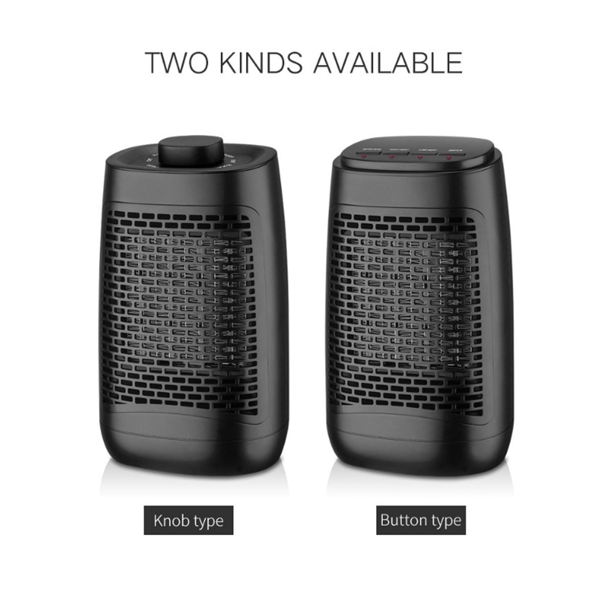 1200W Electric Air Heater 3 Modes Adjustable Powerful Home Ceramic Heating Air Fans Protable Natural Warm Wind Warmer