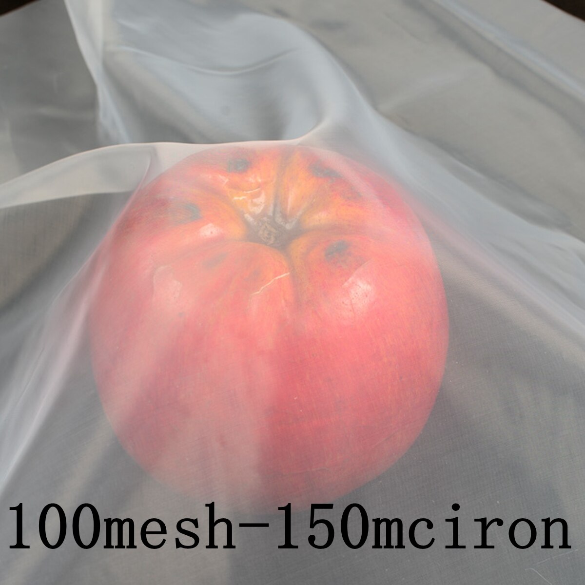 Colador de malla de seda blanca, tela de red de alta precisión, filtro de agua de nailon para cocina, para nueces, leche, miel y café: 100Mesh-150micron