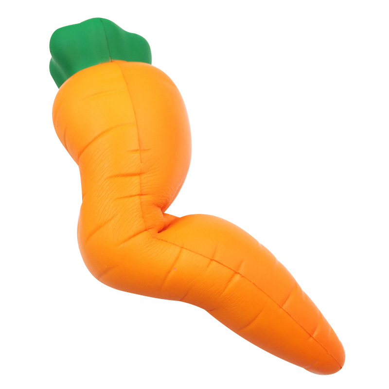 33cm Giant Kawaii Carrot Squishy Jumbo Slow Rising Antistress Decorate Cake Squishies Food Squeeze Toy Figure Collection