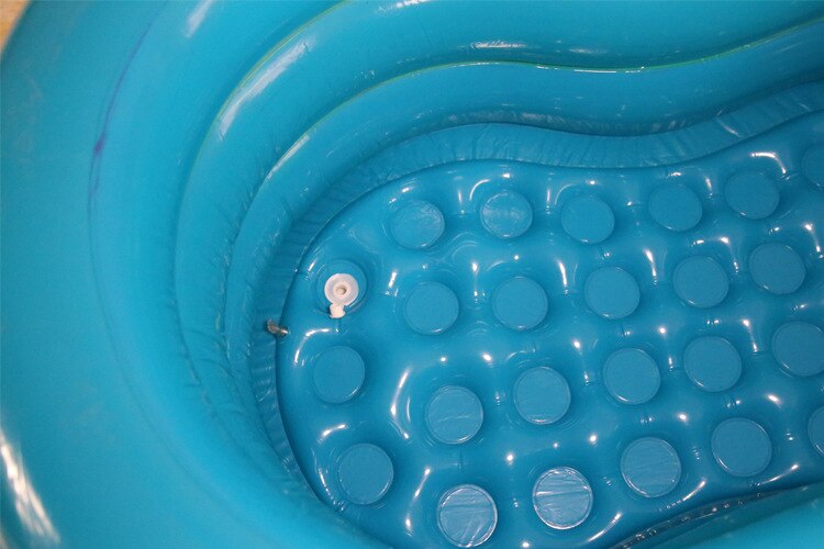 Kids Paddling Pool Children's Home Use Paddling Pool Large Size Inflatable "8" Swimming Pool Heat Preservation