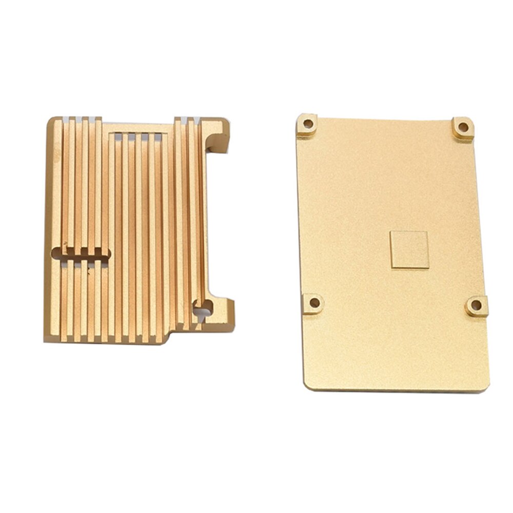 Aluminum Alloy Cases Protective Box CPU Memory Cooling for Raspberry Pi 4 Mainboard Protective Cases Heatsink Support