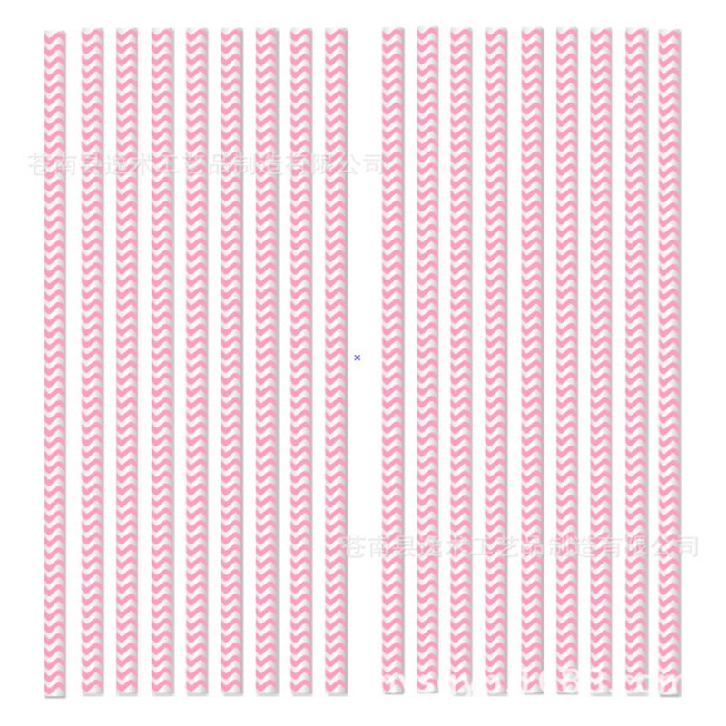 Flamingo Paper Plate Napkin Dispasable Tableware Hawaii Party Straw Cup Happy Birthday Party Decoration Aloha Hawaiian xx74: pink straw 25pcs