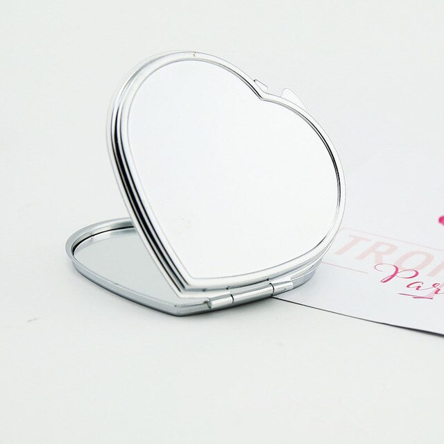 Espejo de bolsillo con aumento para cosméticos, espejo de maquillaje redondo compacto para bolso, bolsa de viaje, hogar y oficina, 1 unidad: 7