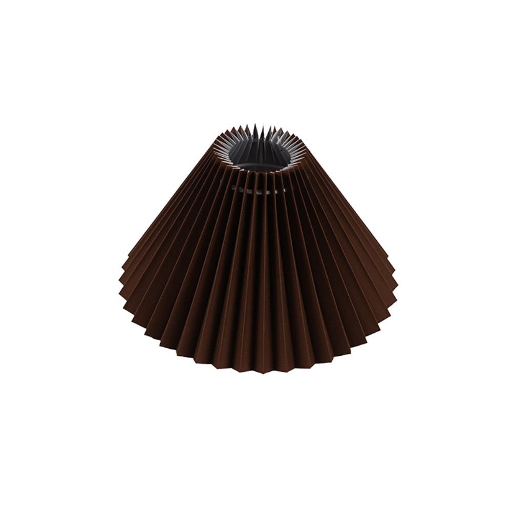 Deckendekor moderner Plissee Lampenschirm Minimalistisch Waschbar Kronleuchter Abdeckung retro DIY Tischlampe Abdeckung Wandlampe: Licht Grün