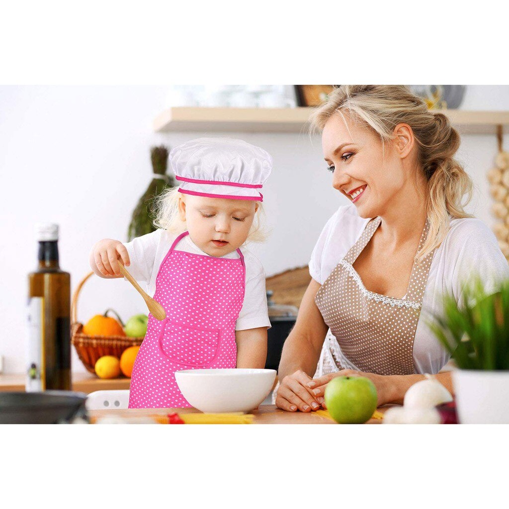 25 Stuks Chef Set Voor Kinderen Keuken Koken En Bakken Kits Jurk Up Rollenspel Speelgoed Schort Voor Keuken Accessoires voor Kinderen