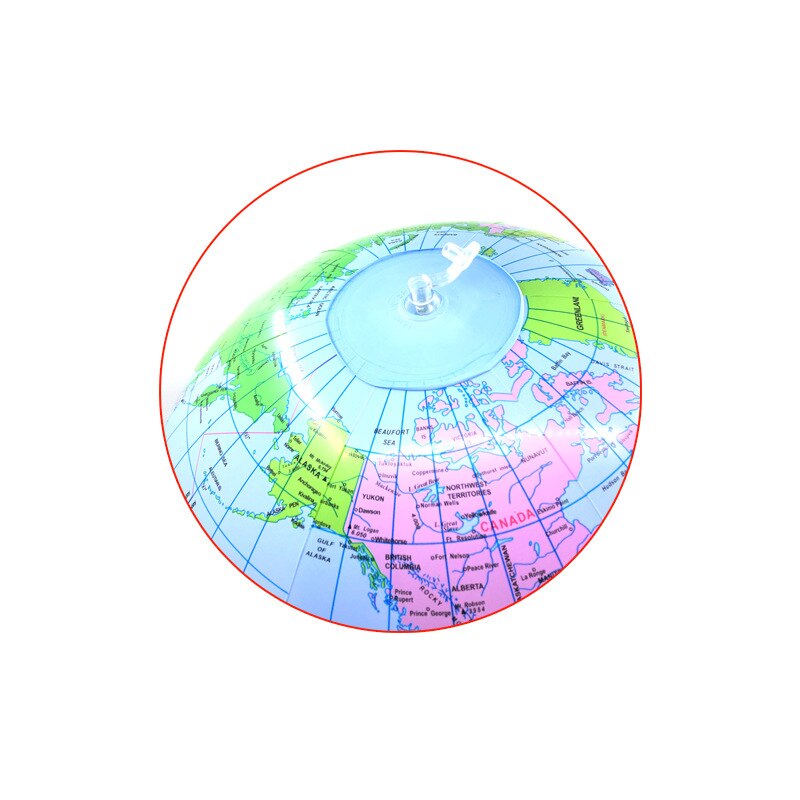 30cm Inflatable Globe World Earth Ocean Map Ball Geography Learning Educational Beach Ball Kids Toy home Office Decoration 1pcs