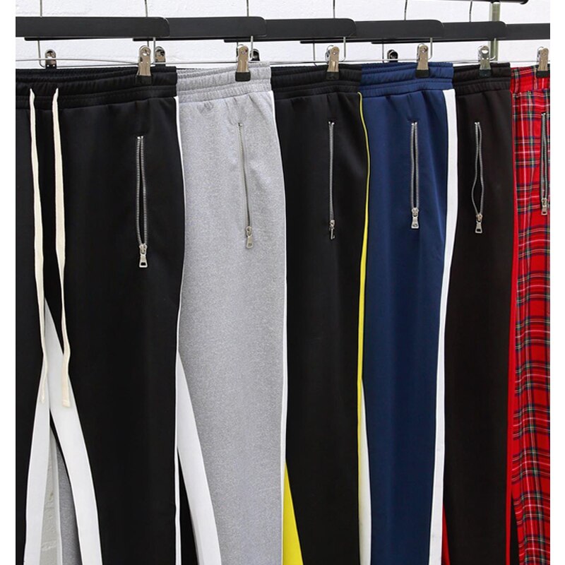 Track Broek Heren Skinny Broek Heren Joggers Joggingbroek Fitness Broek Voor Mannen Met Pocket Strip Broek Jogger Bodem