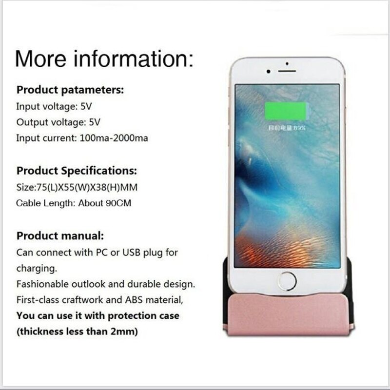 Usb Charger Desktop Stand Docking Station Voor Iphone 7 8 6 6S Plus Xs X Xr Se Xs max 5 5S Se Iphone Opladen Dock Station