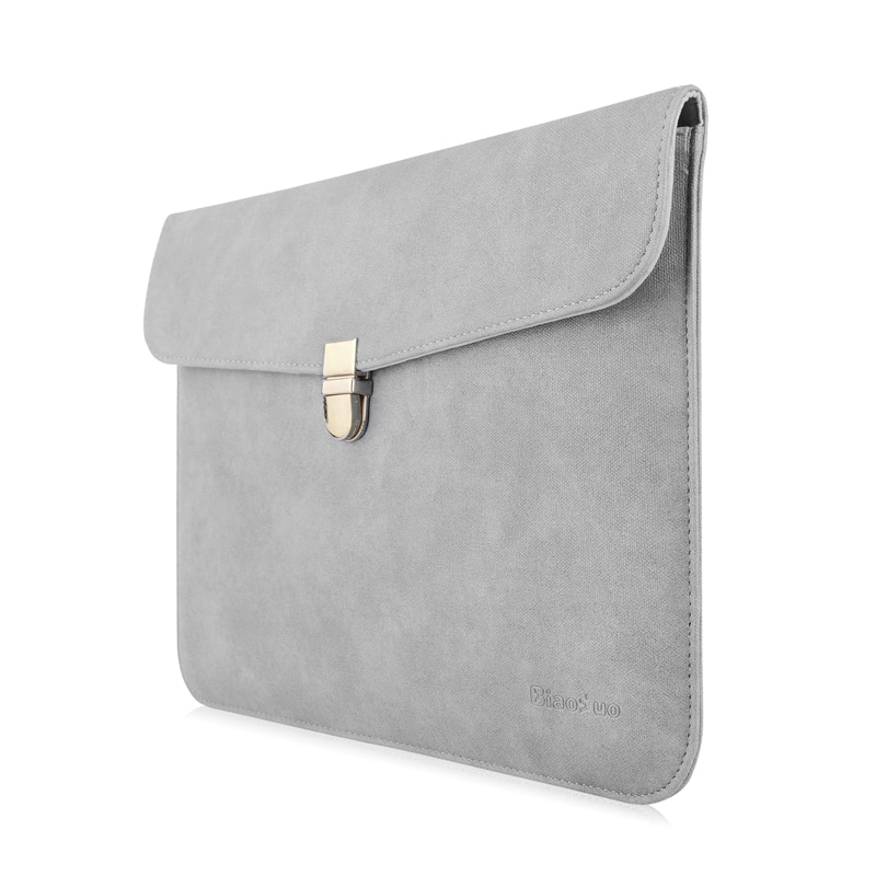 Soft PU Leather Laptop Sleeve For Macbook Air Pro 11 12 13.3 14 15 inch Laptop Bag Notebook Tablet Case For Xiaomi DELL Cover