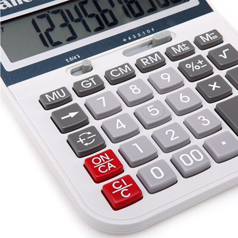 Canon-calculadora de escritorio Power WS-1212H, dispositivo para gestión financiera y de contabilidad, para oficina y negocios