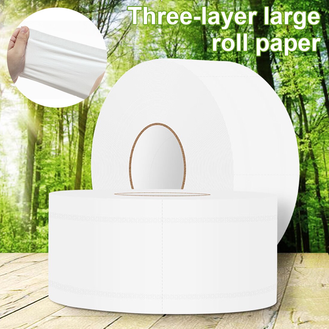 1 Roll White Toilet Roll Paper 950 sheets extra long Tissue Toilet Roll Tissue Roll Paper Towels Soft Papers