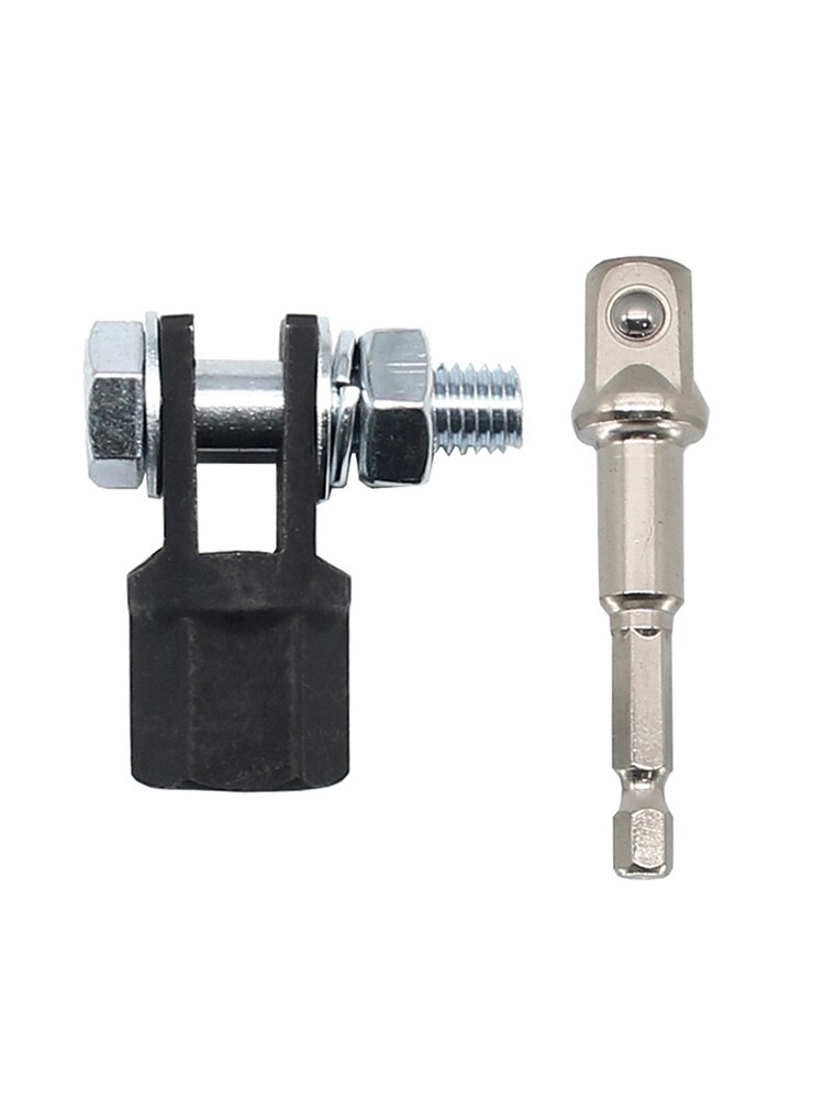 Scissor Jack Adapter With 1/2 Inch Chrome Vanadium Steel Socket Adapter Drive Impact Wrench Fit Jacks Power Drill Accessories