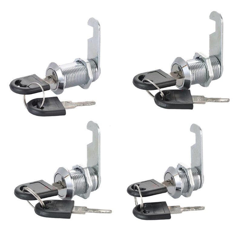 Zinc Alloy Drawer Locks Security Cam Lock with 2 Keys Single-open Cabinet Lock