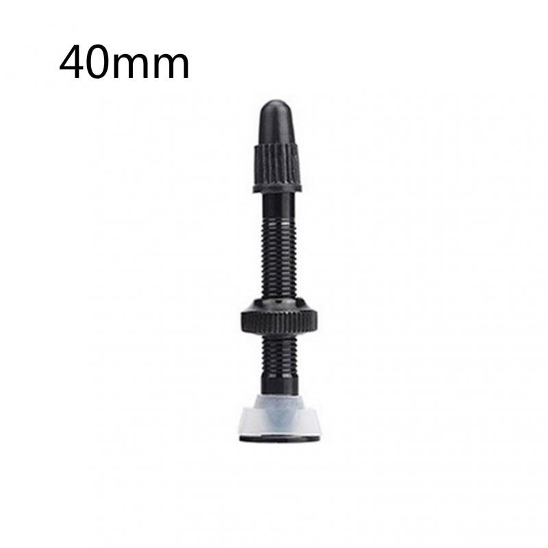 Aluminum Alloy 40/60 Mm Tubeless French Valve Mountain Bike Vacuum Nozzle Vacuum Extension Nozzle Accessory Bike Part: 09