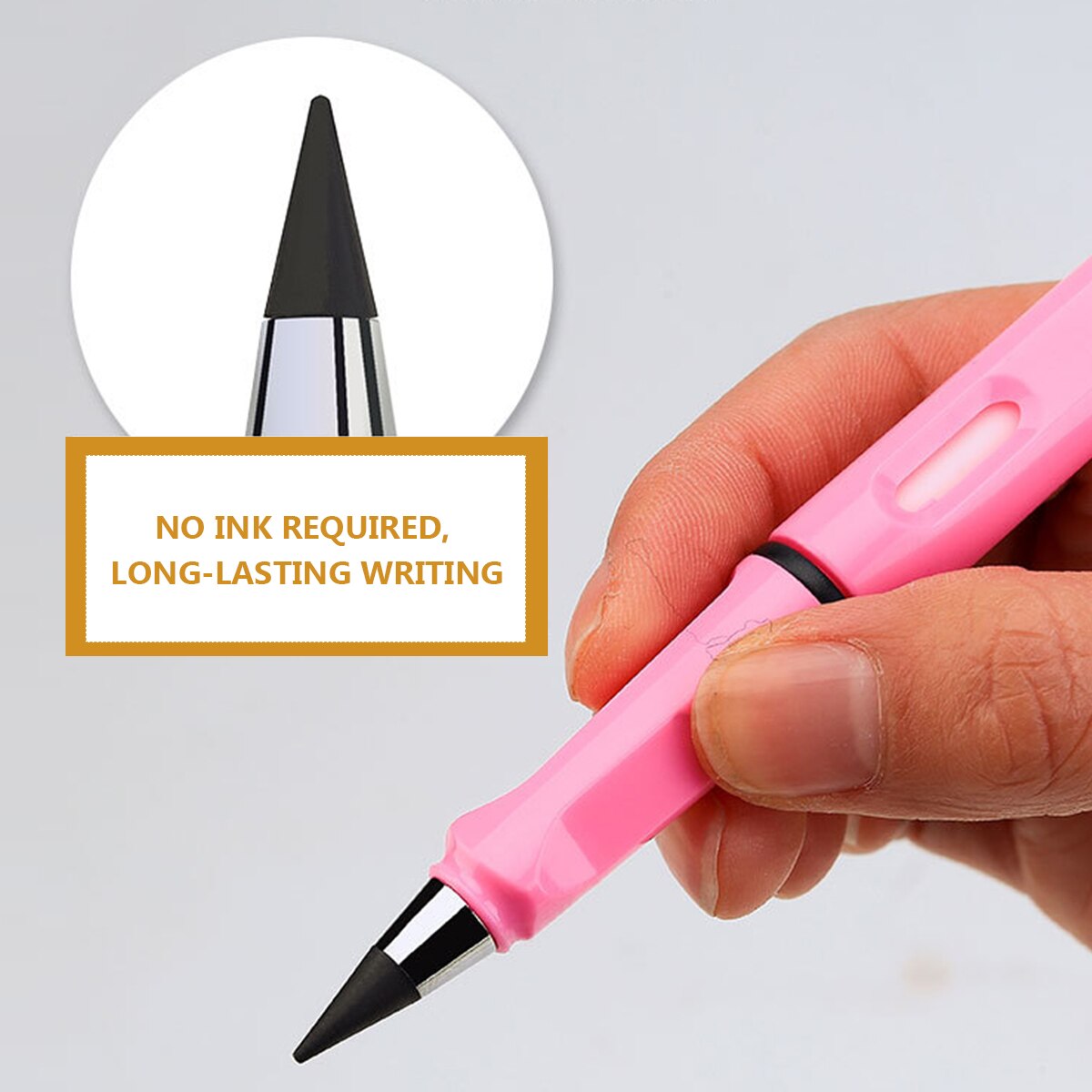 6 Pcs Inkless Pencils Excellent Useful Perpetual Pencil Reusable Pencil for Students Painting Writing