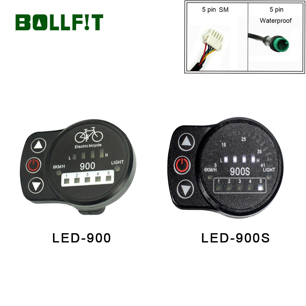 LED 900 Display - Elektrische lage instap- en driewielfietsen