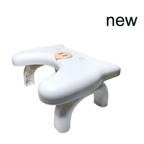 U-Shaped Squatting Toilet Stool Non-Slip Pad Bathroom Helper Assistant Foot seat Relieves Constipation Piles 43*31*28cm: 02