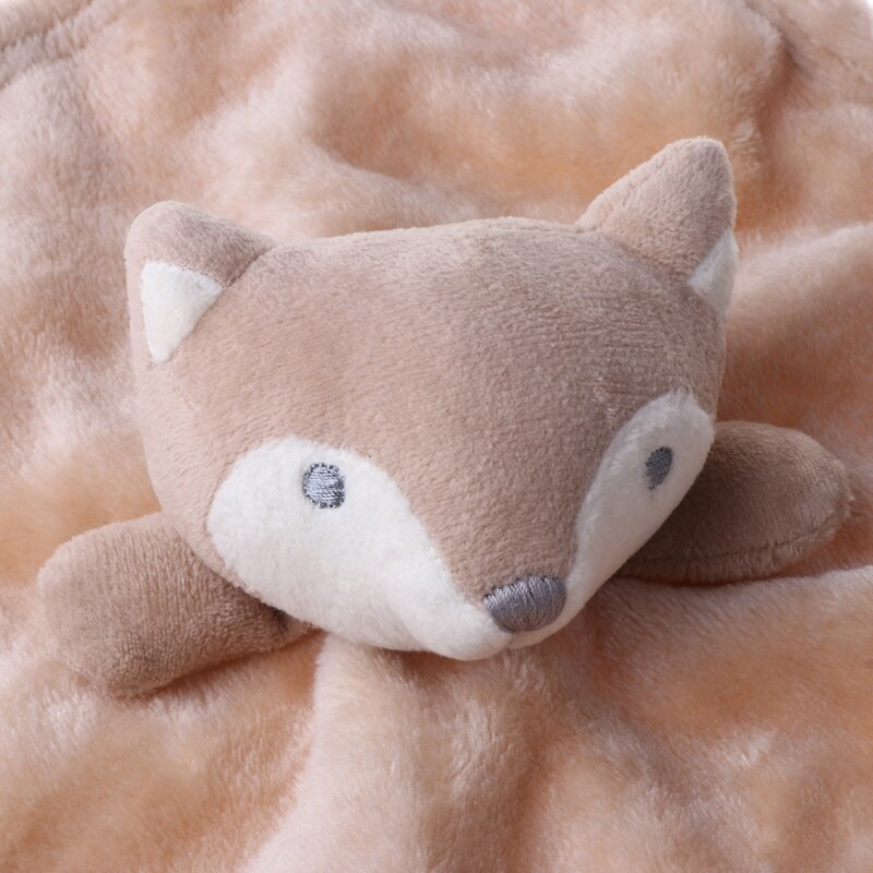 Del bambino del Velluto Placare Asciugamano Animale Del Fumetto Bambola Lenitivo Infermieristica Massaggiagengive Coperta