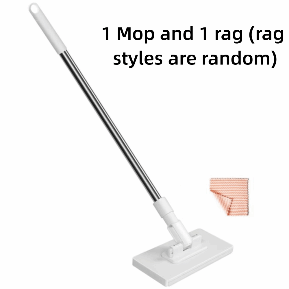 met 3 herbruikbare doeken Handsfree mop 360 ° Draaiende kop klem automatische mop clip lui mop vloerreiniging