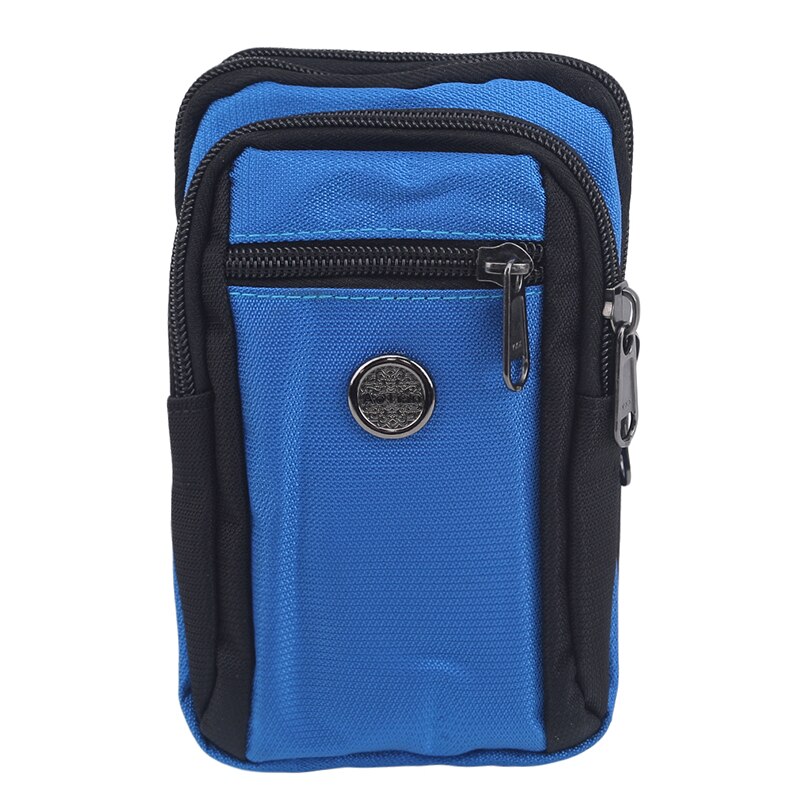 Multifunction Small Single Shoulder Bag & Crossbody Women Nylon Mobile Phone Waist Hanging Bag