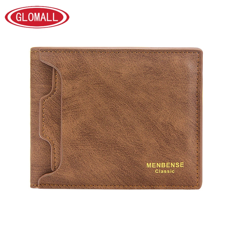 Mænds pu læder tegnebog kort multi-deck mænds tegnebog stilarter herre tegnebog mænds taske