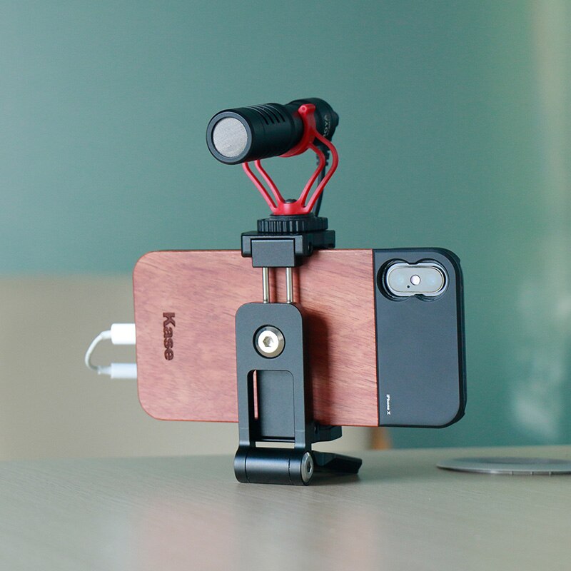 Ulanzi ST-05 Opvouwbare Mini Telefoon Statief Mount Adapter Verticale 360 Rotatie Statief Stand voor iPhone X 8 7 Samsung S8 7 Redmi