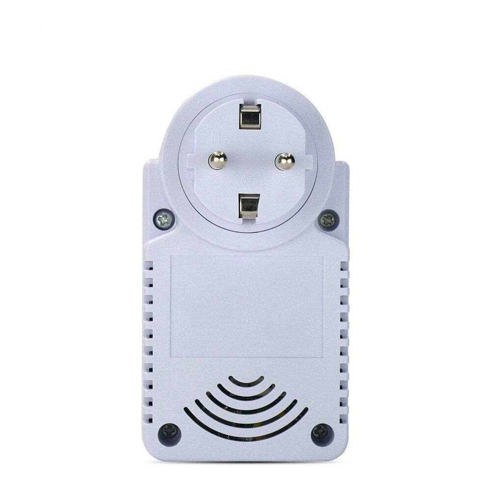 GSM Power Plug Socket With Extension Cable/Temperature Sensor Russian English SMS Remote Control Smart Wall Switch Outlet