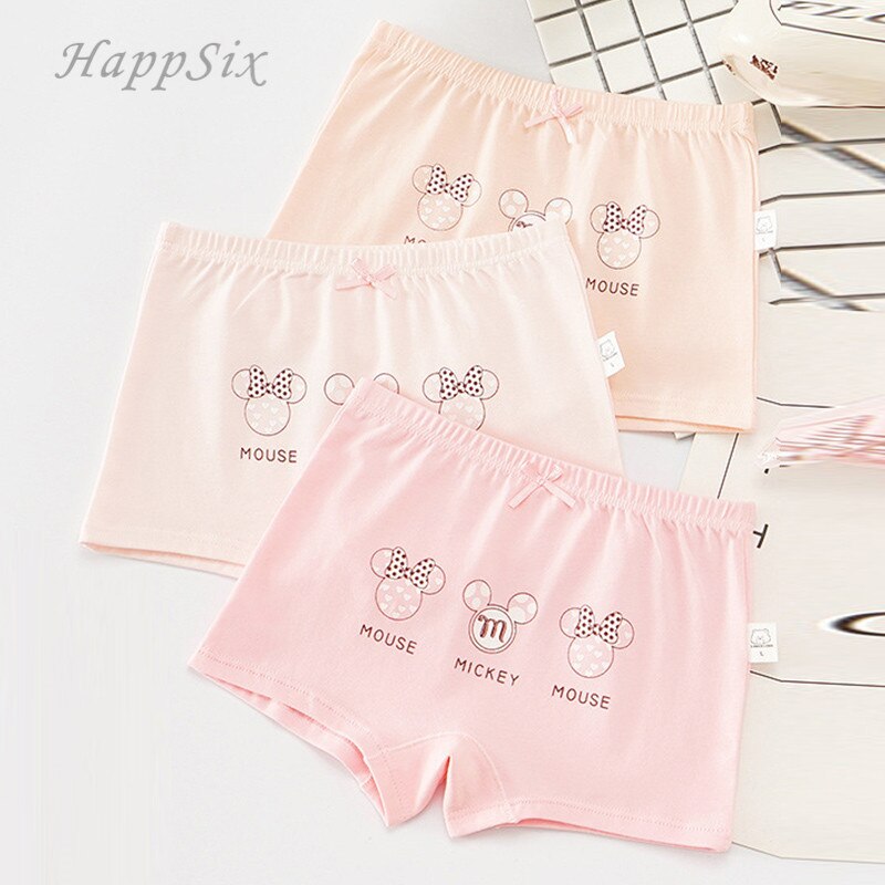 3 stuks/partij Baby Ondergoed meisje Boxer Shorts Katoen Baby Onderbroek Pasgeboren Baby Kid Colthes 2018New stijl Zomer Herfst: combo 4 / 12m