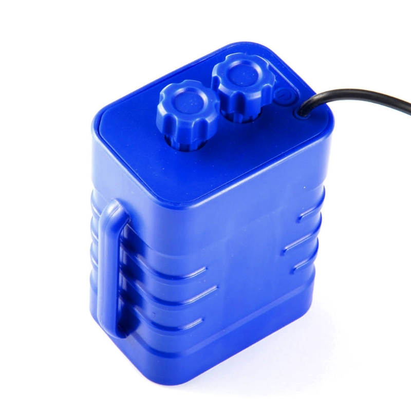 12V waterdichte batterij voor kofferdoos met USB-interface Ondersteuning 6x 18650 batterij
