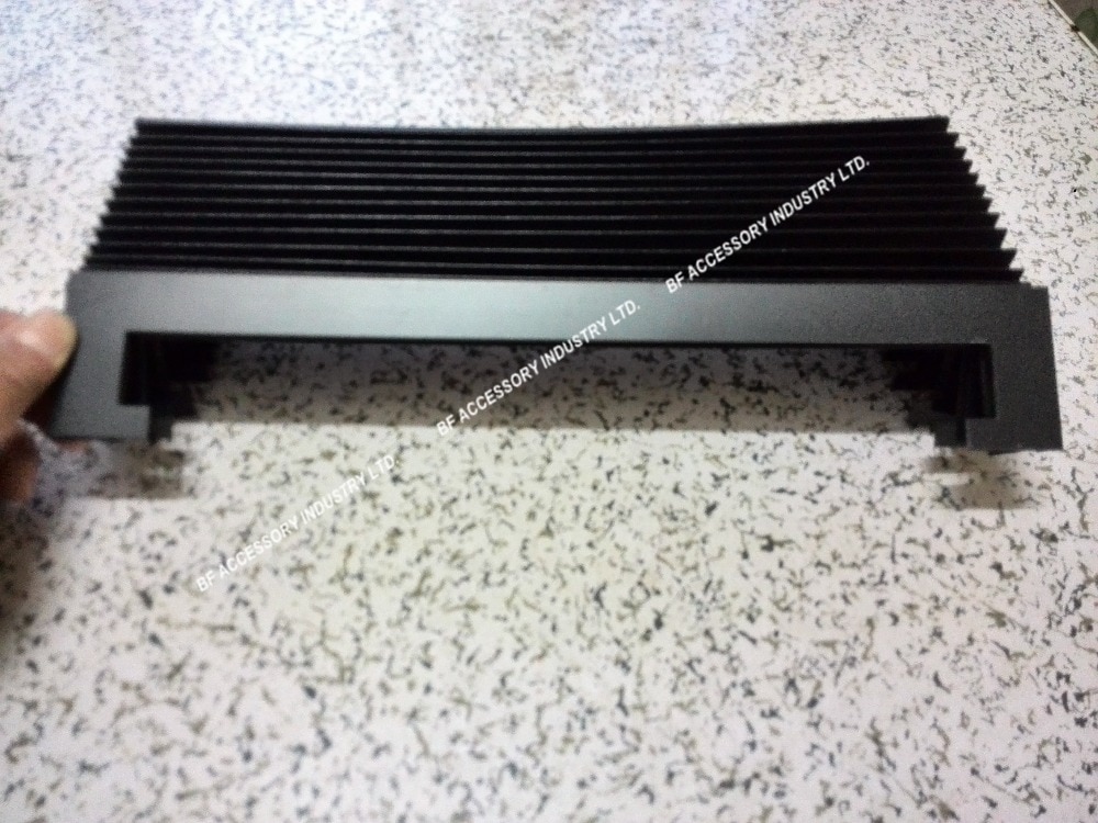 Soufflet pour fraiseuse, W198mm x H48mm, Lmax 750mm