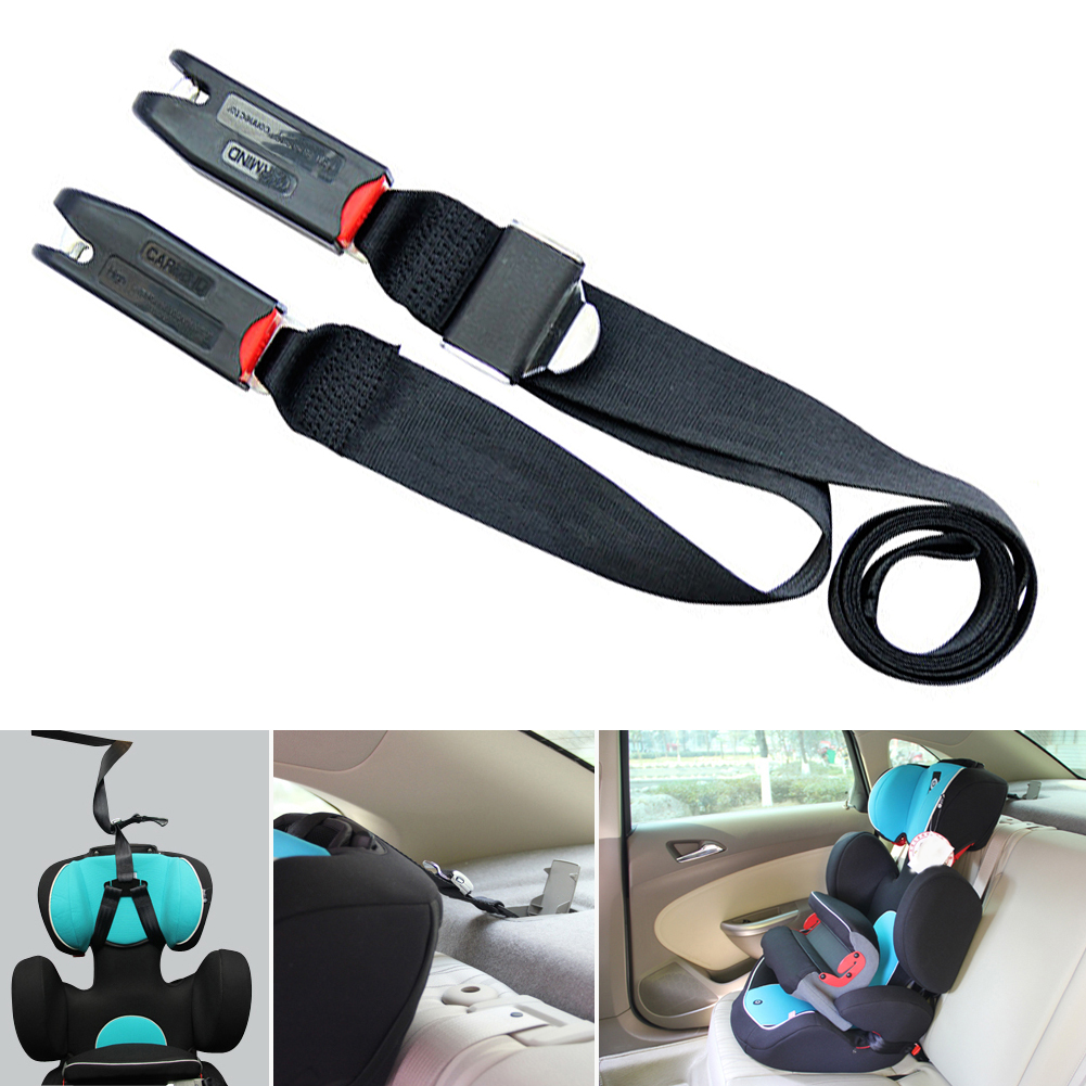 Car Child Safety Seat Isofix/Latch Soft Interface Connecting Belt Fixing Band Auto Accessories More Stable Durable