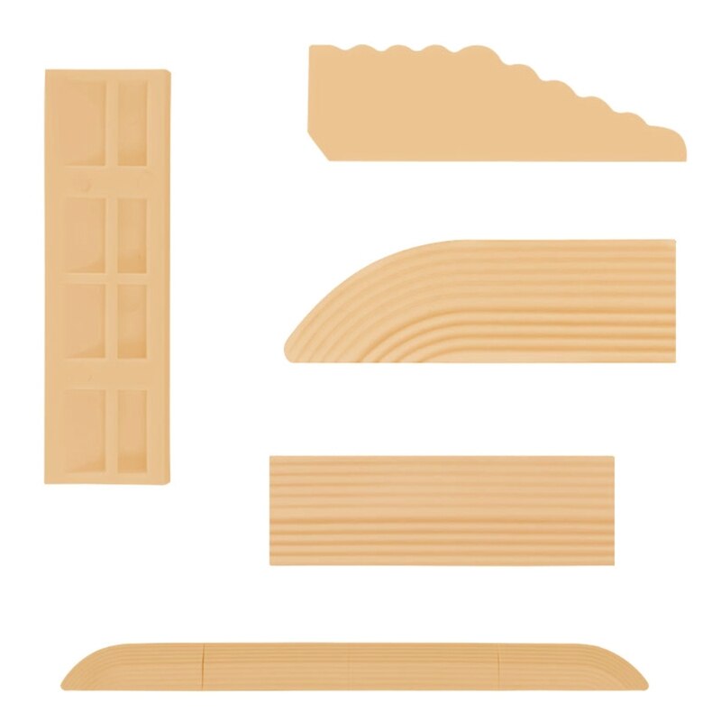 R2JD Solid TPE Wheelchair Ramp Curb Ramp Slope Pad Kit for Smart Vacuum Cleaner Access Transitions Entry Ramp: Yellow