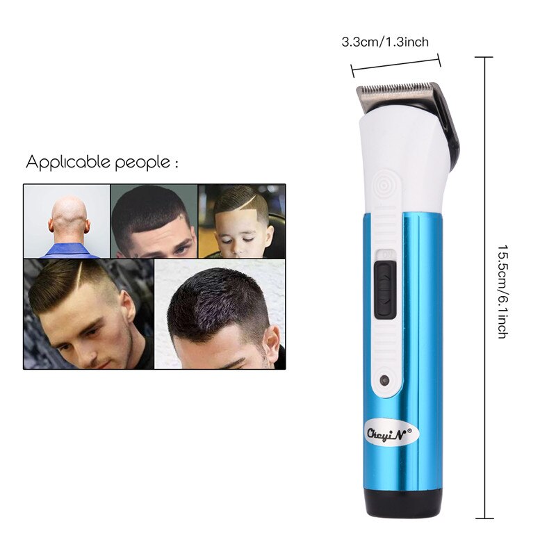 Kompakt elektrisk barber saks mænd hårklipper trådløs genopladelig hår trimmer billig børns haircut maskine 31
