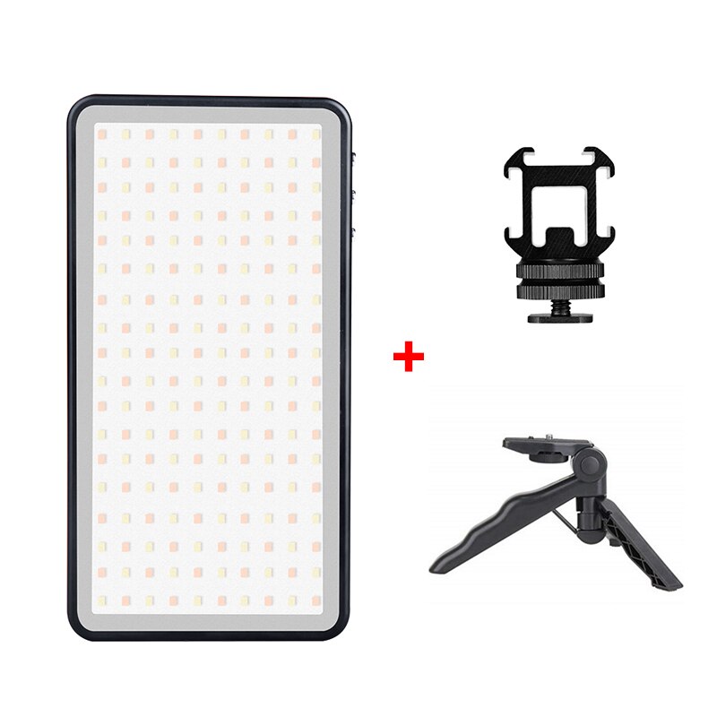 Manbily MFL-06 Mini Tragbare LED Licht 4500mAh Video Licht 180 LEDs Lampe Hohe CRI96 Fotografie Füllen Licht für DSLR kamera: Grün