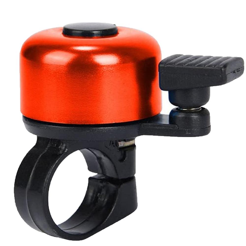 Campanello per bicicletta suoneria clacson per bicicletta volante MTB per bambini forte suono Ckear durevole potente carino per bambini adulti: Rosso