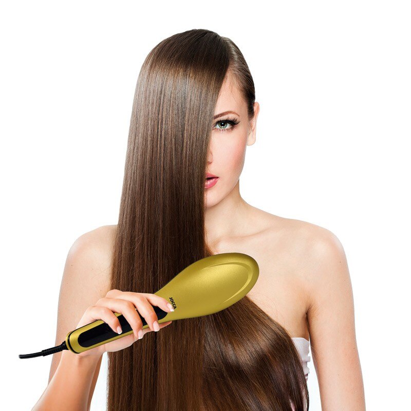 CEPILLO ALISADOR DEL CABELLO DE JOCCA. CEPILLO ELÉCTRICO PARA EL PELO. PLANCHA DE PELO . PEINES PARA EL CABELLO.