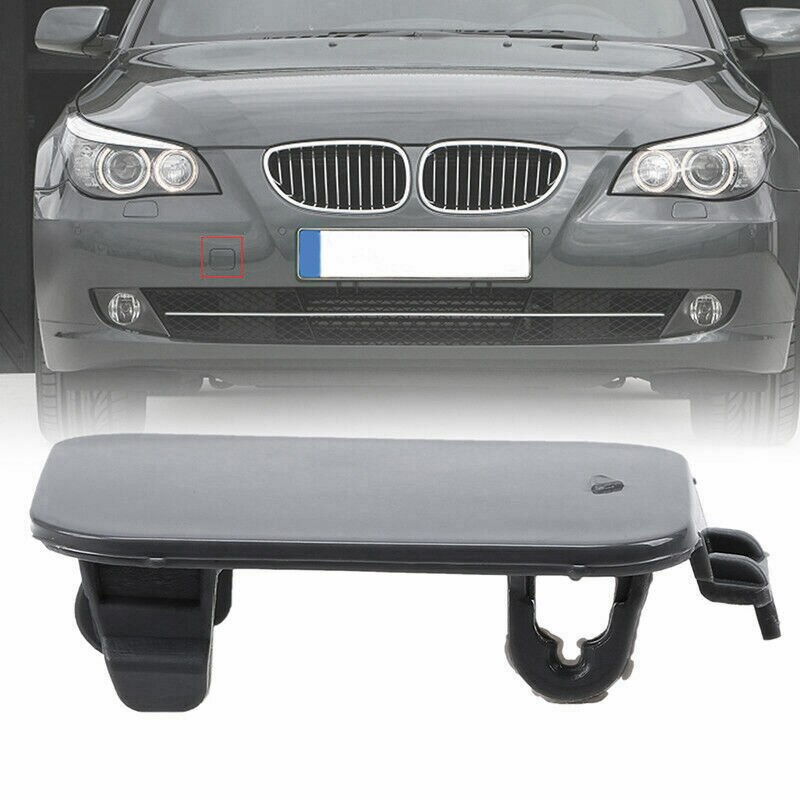 Roman 51117184708 ön tampon çekme kancası kapağı kapağı BMW E60 528I 535I 550I 2005-2009