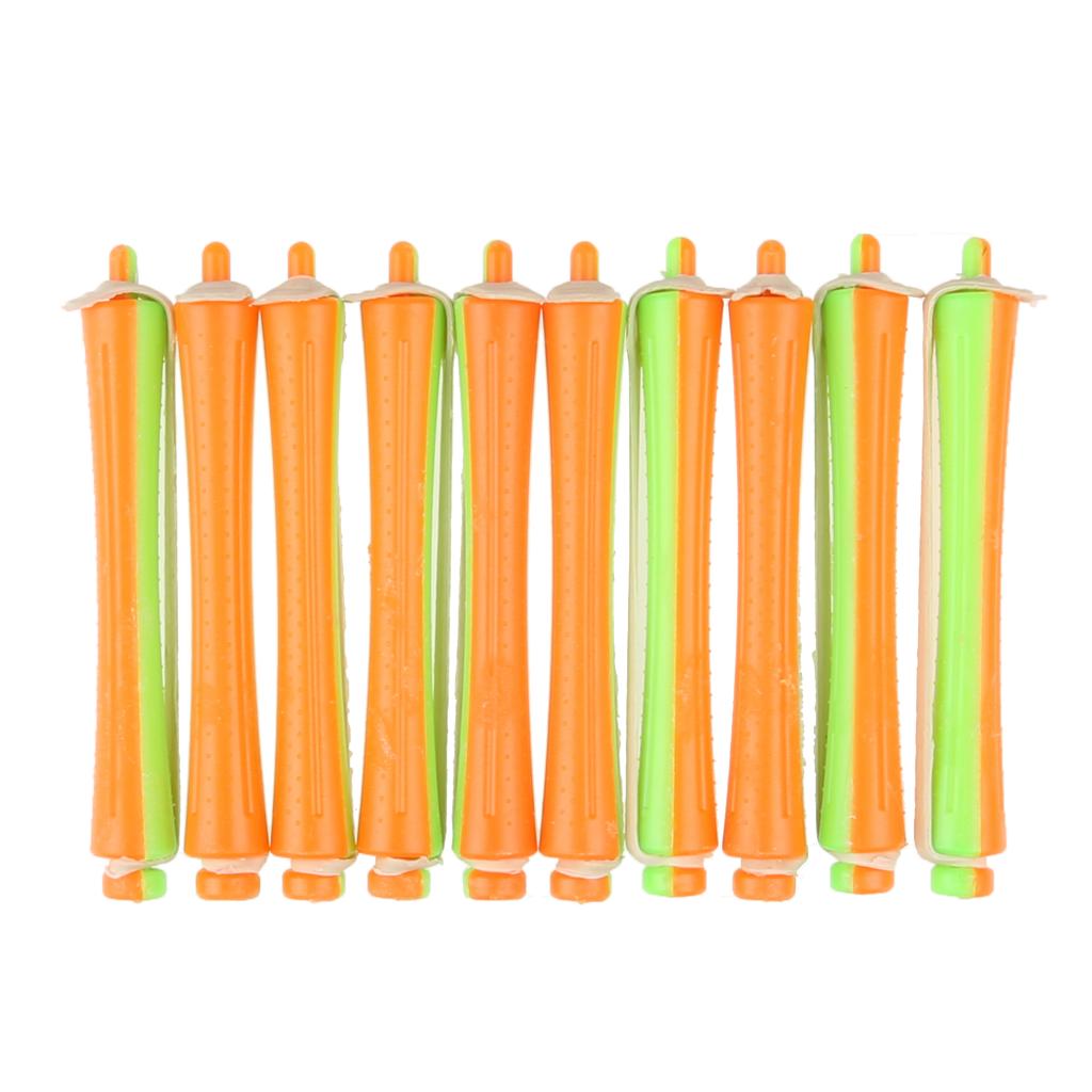 10 Pieces Permanent Wave Curlers Cold Wave Curlers Curler Set,