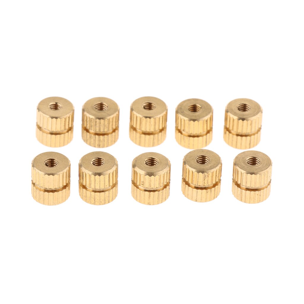 Set of 10pcs Tenor Horn Key Button Piston Value Cap Screws Musical Parts