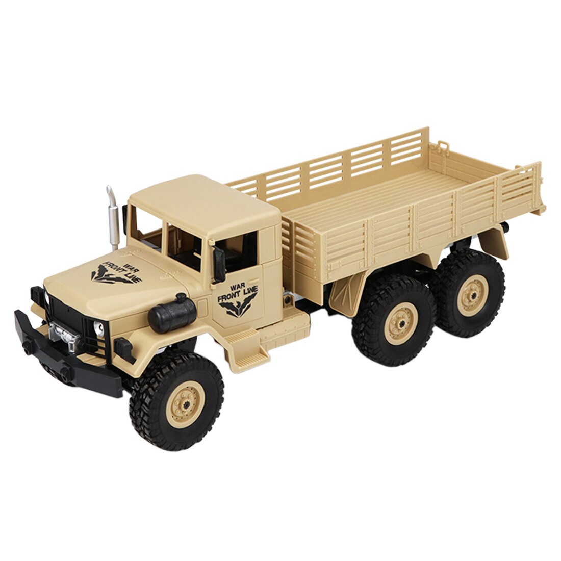 1:16 2.4G 4/6WD RC camions camion militaire escalade voiture tout-terrain véhicule RC militaire modèle de voiture jouet télécommande jouets-jaune