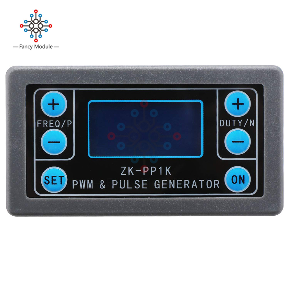 ZKPP1K Dual Mode LCD PWM Signal Generator 1Channel 1Hz150KHz PWM