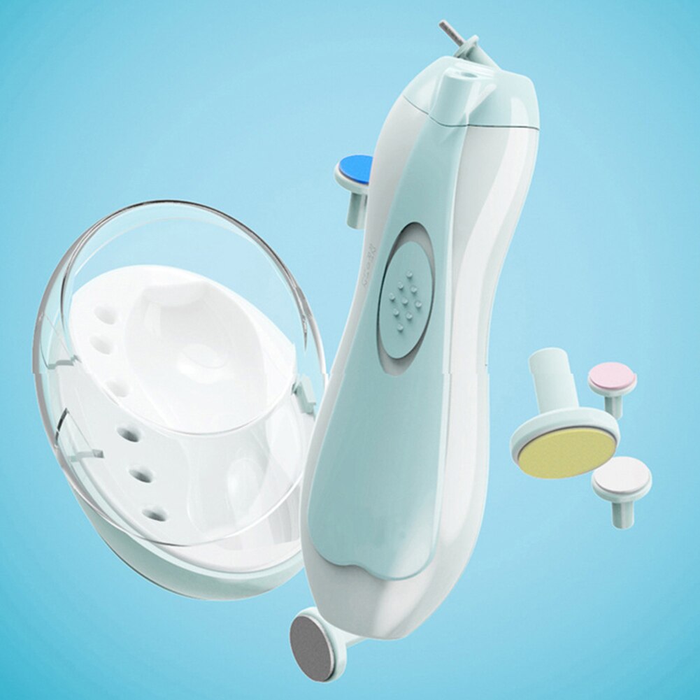 LED Elektrische Baby Nail Trimmer Nagelvijl Baby Clipper Tool Baby Tenen Vingernagels Grinder Trimmer Care Tool