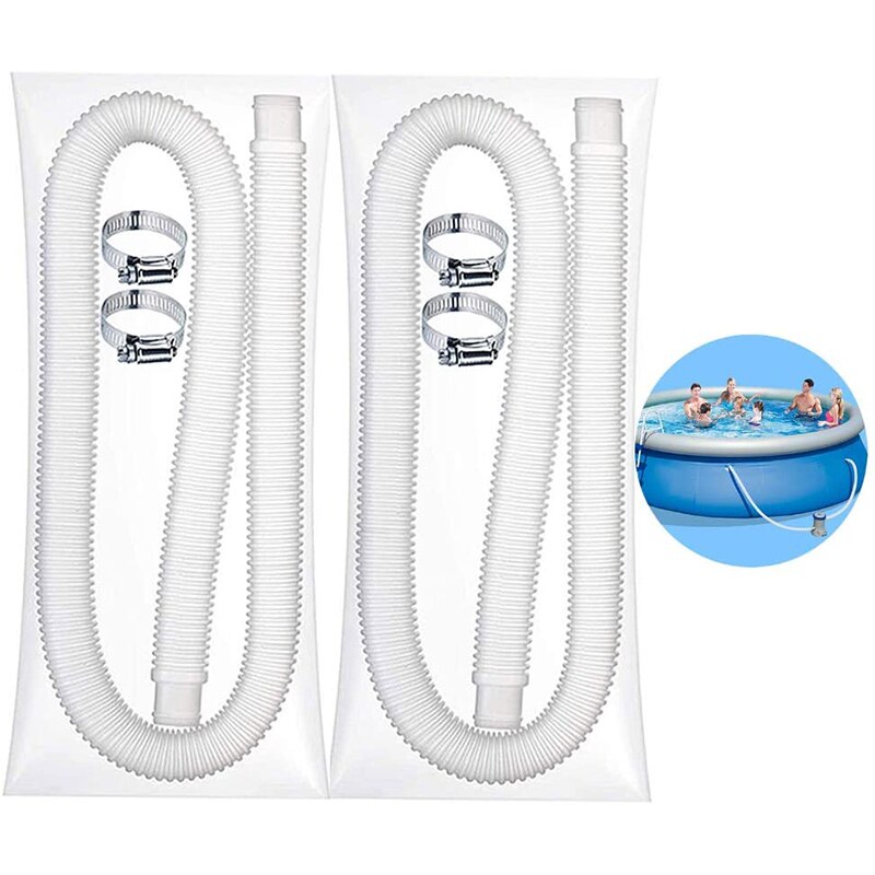 Tuyau de remplacement transparent pour piscine de 1.25 pouces, cryptage antidéflagrant, accessoire de pompe de piscine