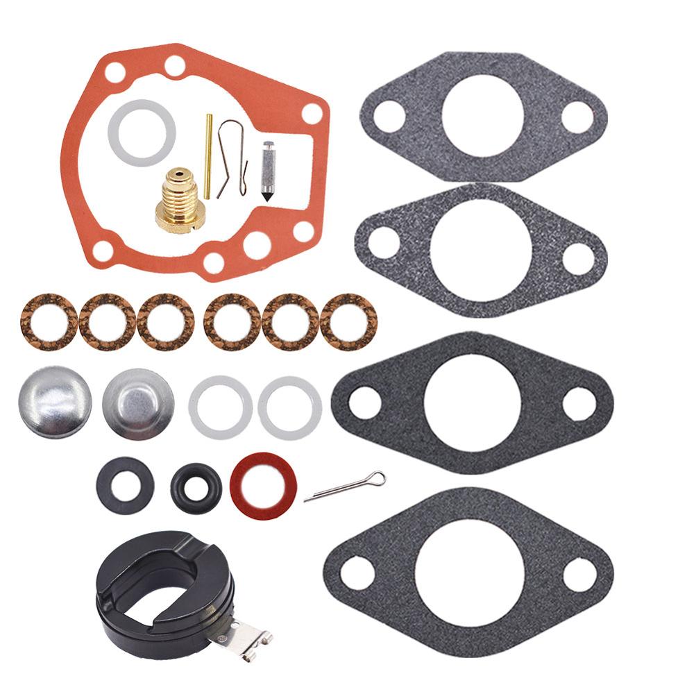 Carb Repair Kit with Float For 2hp/3hp/4hp Johnson Evinrude 398532 187043