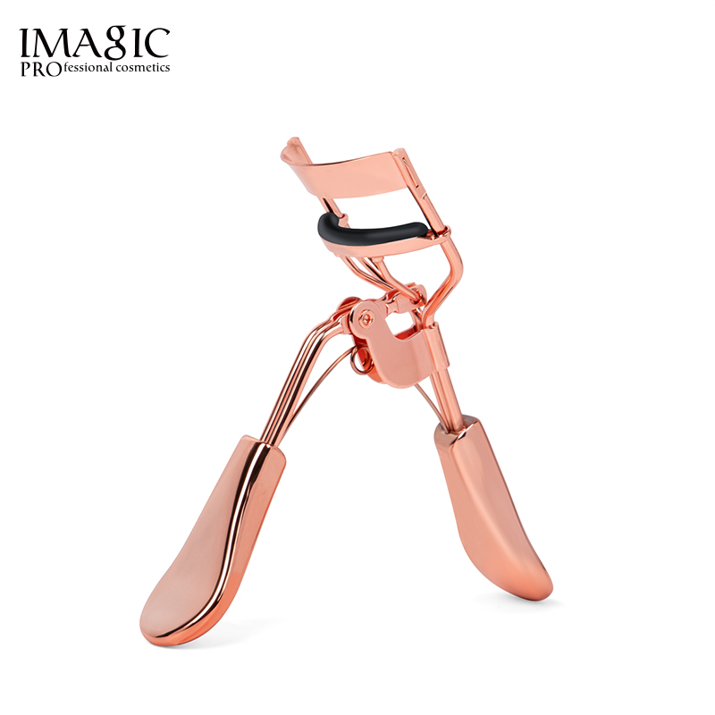 IMAGIC Durable recourbe et mise en forme Portable ne fait pas mal aux cils beauté du visage recourbe-cils outil de maquillage des yeux: YELLOW