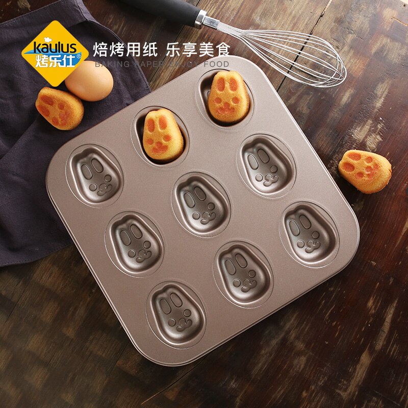 Moule en métal de dessin animé chat mignon de , en forme de donuts, cuisson de gâteau, accessoires de cuisine réutilisables de alimentaire MM60HB