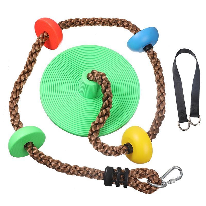 Columpios grandes y pequeños para niños, columpios de árbol de disco, columpios para exteriores, sillas de columpio