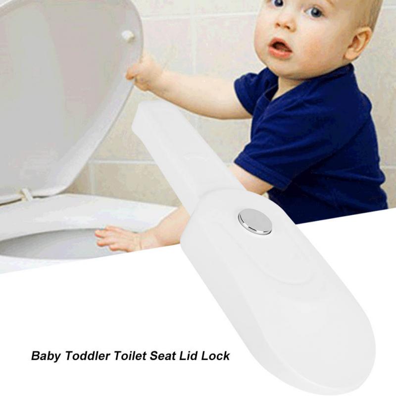 Baby Child kids safety lock Toddler Kids Toilet Seat Lid Locks Security Straps Home Protection Safety Tools Bathroom Accessories