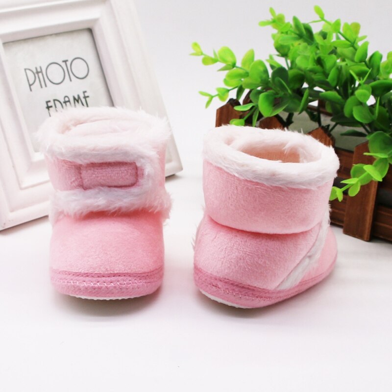 0-18M Winter Warm Baby Boy Meisjes Schoenen Katoenen Truien Laarzen Buit Wieg Babe Unisex Peuter Schoenen