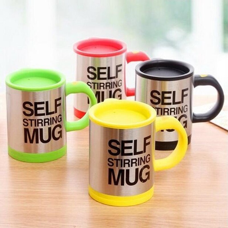 400ml automatische zelfroerende mok koffiemelkmengbeker roestvrijstalen thermische beker elektrische luie dubbel geïsoleerde slimme beker